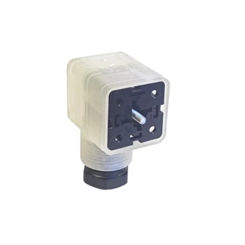 Hirschmann Solenoid Valve Connector DIN 43650 A 3P+E, Indicator Light, 8A, 250V 935980244 RS GDML 3011 LED 230 RG schwarz