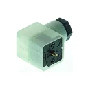 Hirschmann Solenoid Valve Connector GDML 2P+E DIN 43650 A with Indicator Light, 48 935980246 RS GDML 2011 GB1 LED 48 schwarz