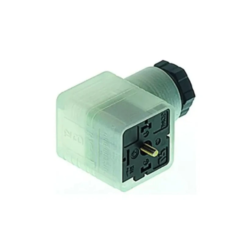 Hirschmann Solenoid Valve Connector GDML 2P+E DIN 43650 A with Indicator Light, 48 935980246 RS GDML 2011 GB1 LED 48 schwarz