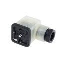 Hirschmann Solenoid Valve Connector GDML 2P+E DIN 43650 A with Indicator Light, 48 935980246 RS GDML 2011 GB1 LED 48 schwarz