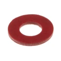 RS PRO Vulcanised Fibre Washers M8, Red, 1.5mm Thickness, RoHS Compliant 530-258