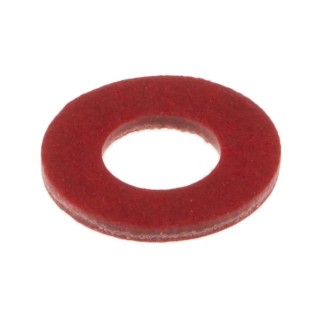 RS PRO Vulcanised Fibre Washers M8, Red, 1.5mm Thickness, RoHS Compliant 530-258