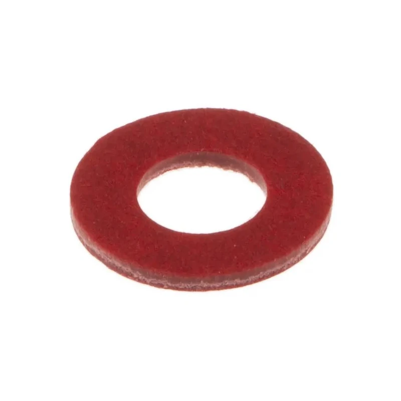 RS PRO Vulcanised Fibre Washers M8, Red, 1.5mm Thickness, RoHS Compliant 530-258