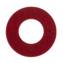 RS PRO Vulcanised Fibre Washers M8, Red, 1.5mm Thickness, RoHS Compliant 530-258