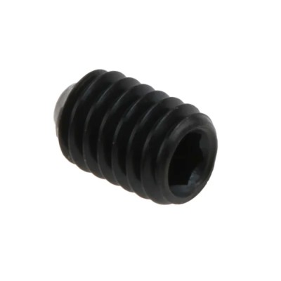 RS PRO Steel M4 x 6 mm Grub Screw Plain Cup DIN 916 Black 529-949