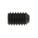 RS PRO Steel M4 x 6 mm Grub Screw Plain Cup DIN 916 Black 529-949