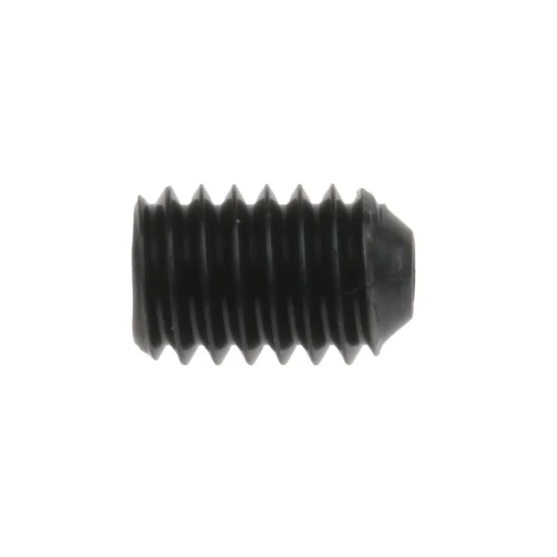 RS PRO Steel M4 x 6 mm Grub Screw Plain Cup DIN 916 Black 529-949