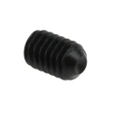 RS PRO Steel M4 x 6 mm Grub Screw Plain Cup DIN 916 Black 529-949