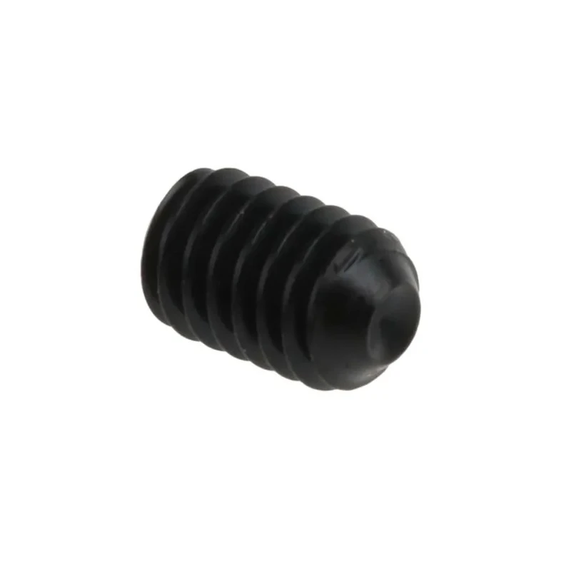 RS PRO Steel M4 x 6 mm Grub Screw Plain Cup DIN 916 Black 529-949