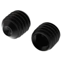 RS PRO Steel Black M5 x 5 mm Thread Size Grub Screw Plain Cup DIN 916 529-961
