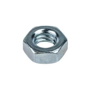 RS PRO Bright Zinc Steel Hex Nut M12 DIN 934 530-078