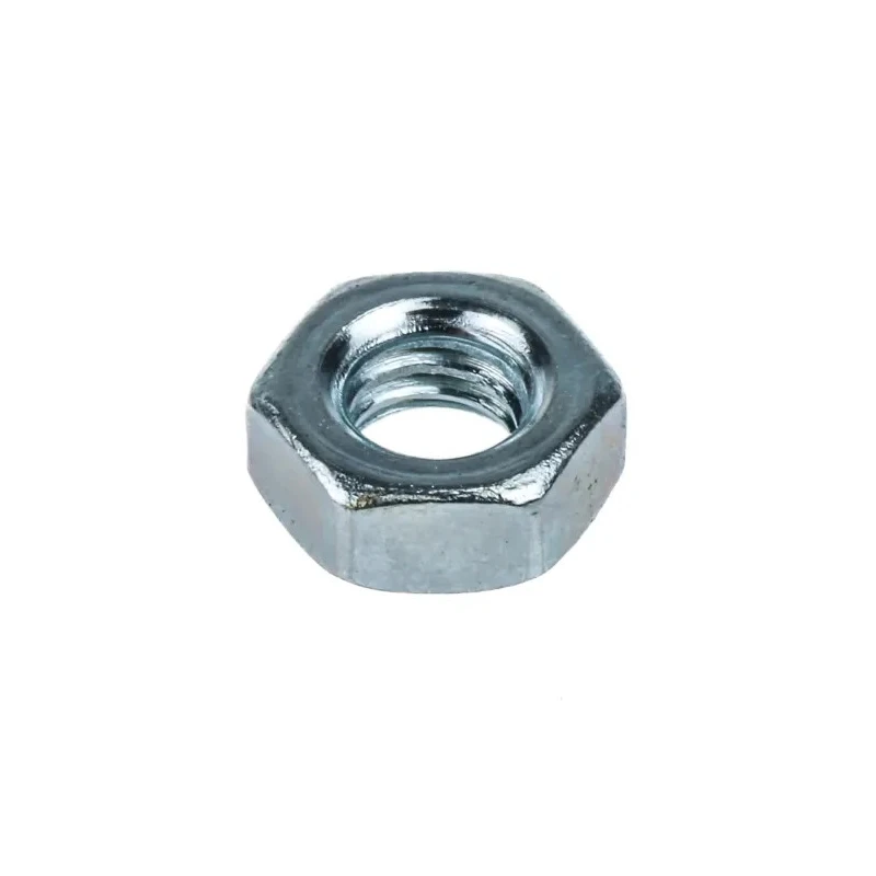 RS PRO Bright Zinc Steel Hex Nut M12 DIN 934 530-078