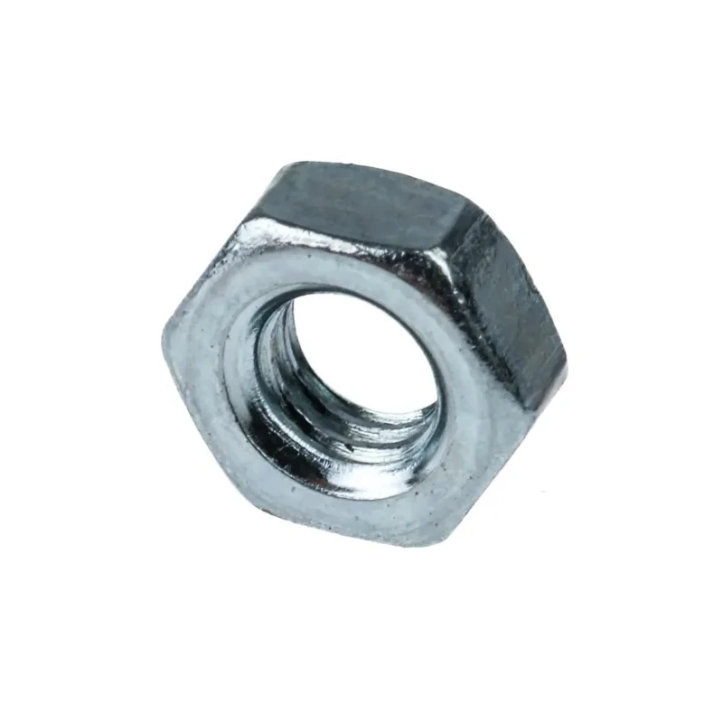 RS PRO Bright Zinc Steel Hex Nut M12 DIN 934 530-078