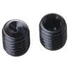RS PRO Steel M6 x 8 mm Grub Screw Plain Cup DIN 916 Black Socket Head 530-012