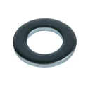 RS PRO Steel Bright Zinc Washer M12 DIN 125A 24mm External Diameter 13mm Inside Diameter 2.5mm Thickness 530-084