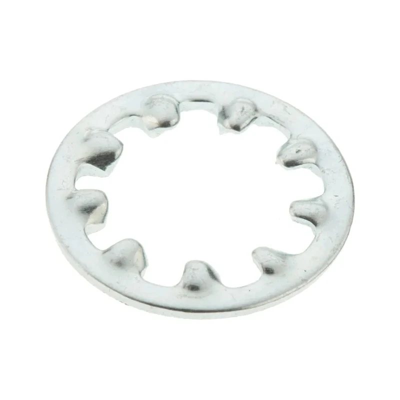 RS PRO Steel Bright Zinc Internal Tooth Shakeproof Washer M10, DIN 6797J 530-135