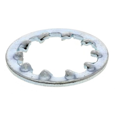 RS PRO Steel Bright Zinc Internal Tooth Shakeproof Washer M12 DIN 6797J 530-141