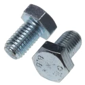 RS PRO Bright Zinc Steel Hex Bolt M12 x 20 mm Grade 8.8 DIN 933 530-157
