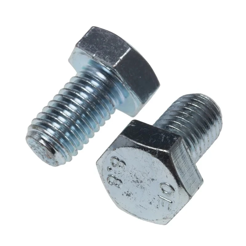 RS PRO Bright Zinc Steel Hex Bolt M12 x 20 mm Grade 8.8 DIN 933 530-157