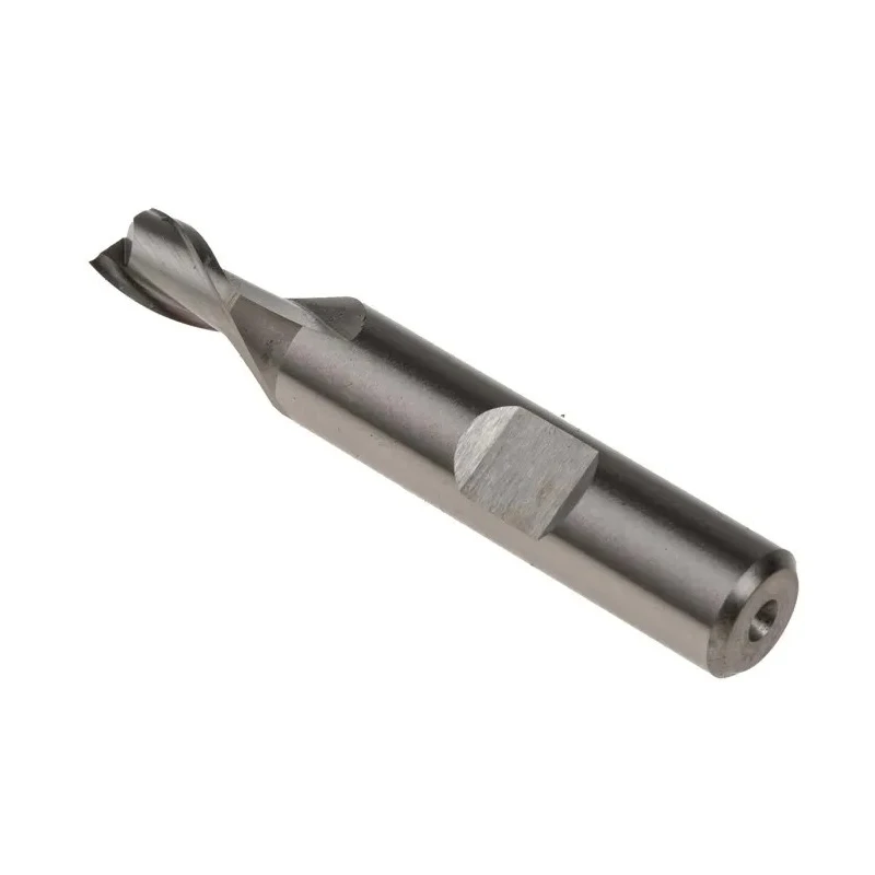 Dormer Plain Slot Drill 2 Flutes, 7 mm Cutter Diameter, Plain Shank, Cobalt High Speed Steel, 60mm Overall Length C1107.0