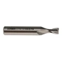 Dormer Plain Slot Drill 2 Flutes, 7 mm Cutter Diameter, Plain Shank, Cobalt High Speed Steel, 60mm Overall Length C1107.0