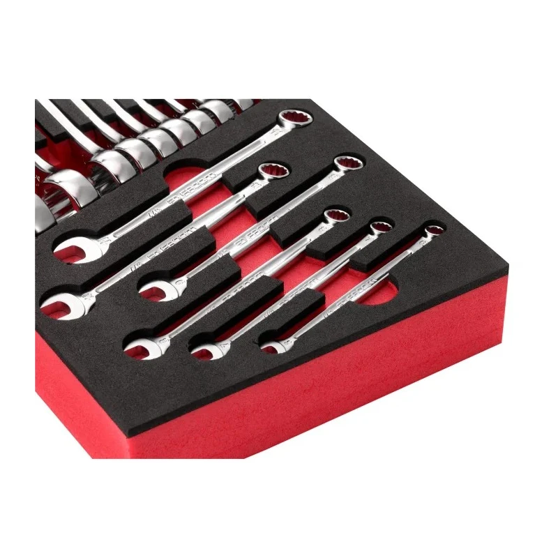 Facom 17-Piece Combination Spanner Set 6 to 24 mm Chrome Vanadium Steel MODM.440-1PB