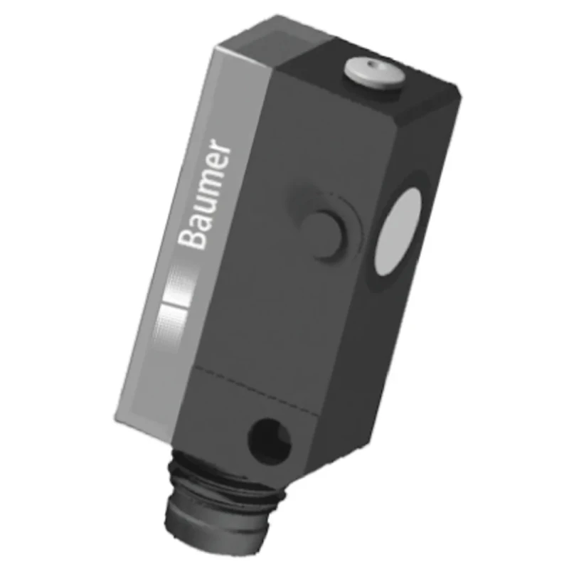 Baumer Block Ultrasonic Proximity Sensor M8 x 1 Thread 200 mm Detection 200mA PNP Output 30V DC UNDK 10P8914/S35A