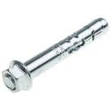 RawlPlug Carbon Steel Mechanical Expansion Anchor Bolt M10 x 70 mm Zinc Plated 530-494