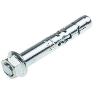 RawlPlug Carbon Steel Mechanical Expansion Anchor Bolt M10 x 70 mm Zinc Plated 530-494