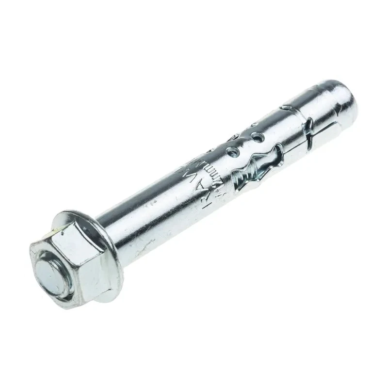 RawlPlug Carbon Steel Mechanical Expansion Anchor Bolt M10 x 70 mm Zinc Plated 530-494