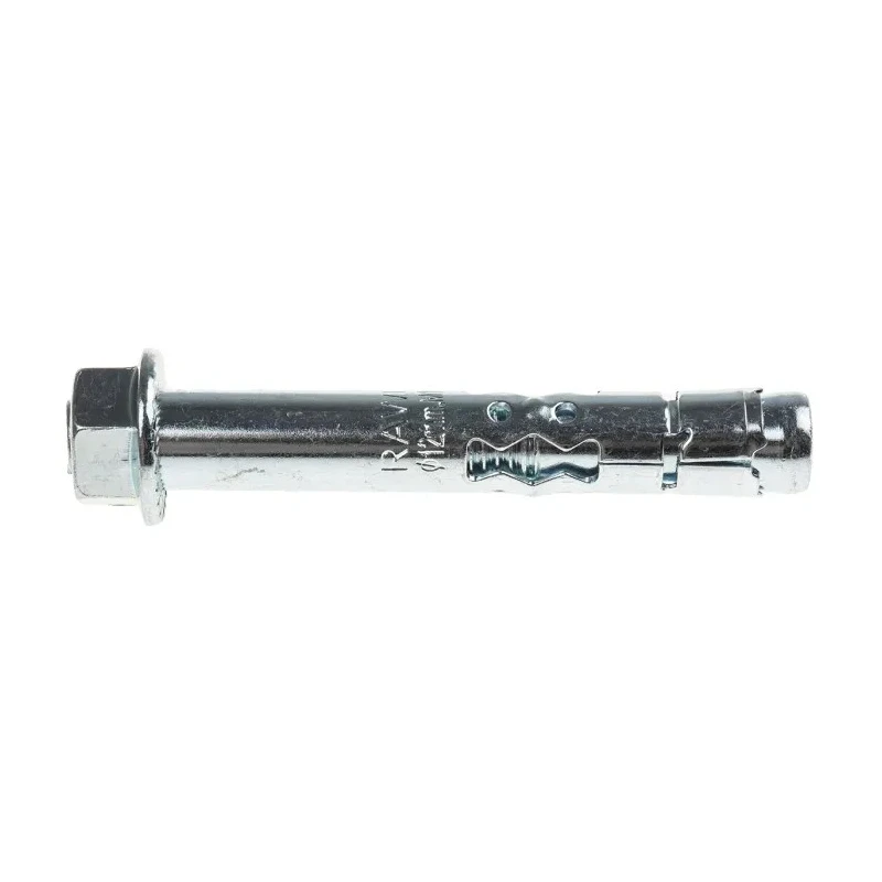 RawlPlug Carbon Steel Mechanical Expansion Anchor Bolt M10 x 70 mm Zinc Plated 530-494