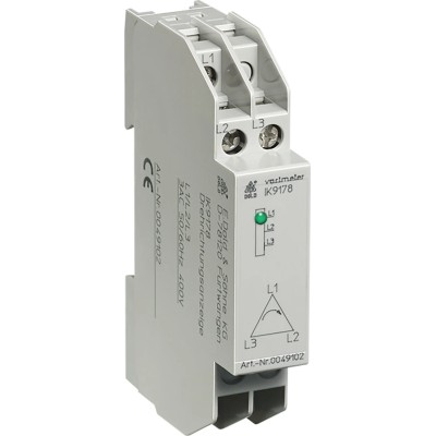 Dold 3 Phase Monitoring Relay 0.8 to 1.1 UN Monitor Range 400V AC DIN Rail Mount IK9178 3AC50/60Hz 400V