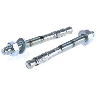 RawlPlug Carbon Steel Through Bolt Mechanical Anchor Zinc Plated 8 mm x 85 mm R-XPT 530-545