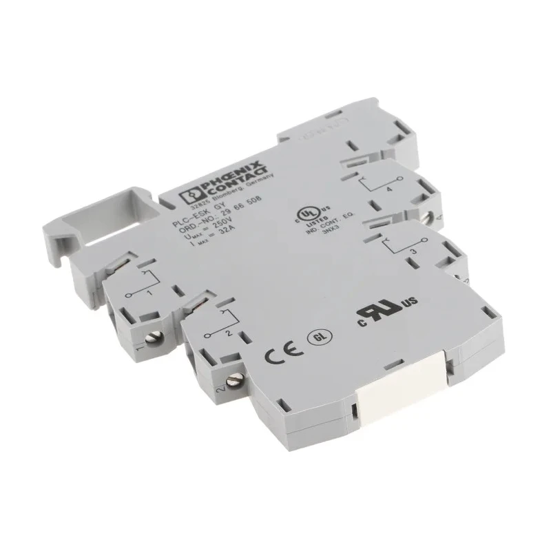 Phoenix Contact DIN Rail Terminal PLC-ESK GY 250V 2966508