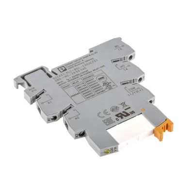 Phoenix Contact Interface Relay Module DIN Rail Mount SPDT 230V ac/dc Coil 3.2mA Current 6A Switching 2966207