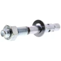 RawlPlug Carbon Steel Through Bolt Anchor Wall Plug Zinc Plated 12 mm Thread Size 100 mm Length 530-602