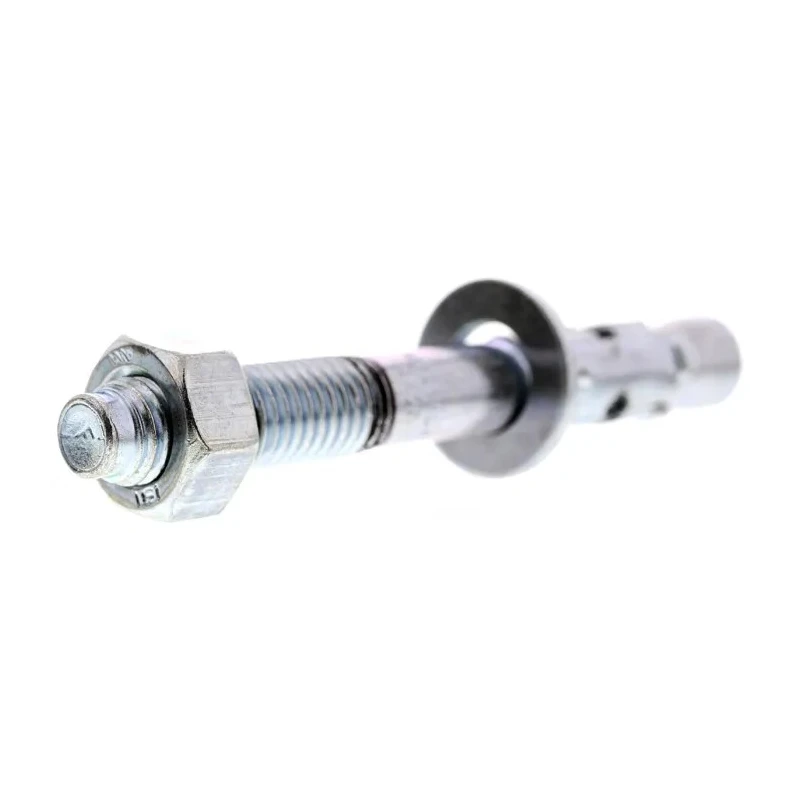 RawlPlug Carbon Steel Through Bolt Anchor Wall Plug Zinc Plated 12 mm Thread Size 100 mm Length 530-602