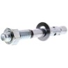 RawlPlug Carbon Steel Through Bolt Anchor Wall Plug Zinc Plated 12 mm Thread Size 100 mm Length 530-602