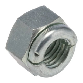Aerotight Bright Zinc Steel Locknut Size M12 Aerotight 18812TRZC