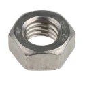 RS PRO Plain Stainless Steel Hex Nut M8, DIN 934, Overall Height 6.50mm 530-769