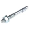 RawlPlug Carbon Steel Wall Plug Through Bolt Anchor 16 mm x 140 mm R-XPT 530-624