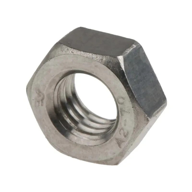RS PRO Plain Stainless Steel Hex Nut M8, DIN 934, Overall Height 6.50mm 530-769