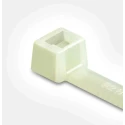 HellermannTyton Cable Tie Inside Serrated Natural Polyamide 4.6 100 mm x 2.5 mm 80N Tensile Strength 114-01879 T18R-PA46-NA