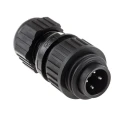 Hirschmann Circular Connector, 4 Contacts, Cable Mount, M22 Connector, Male Plug, IP67, Polymer Housing 934124100 CA 3 LS