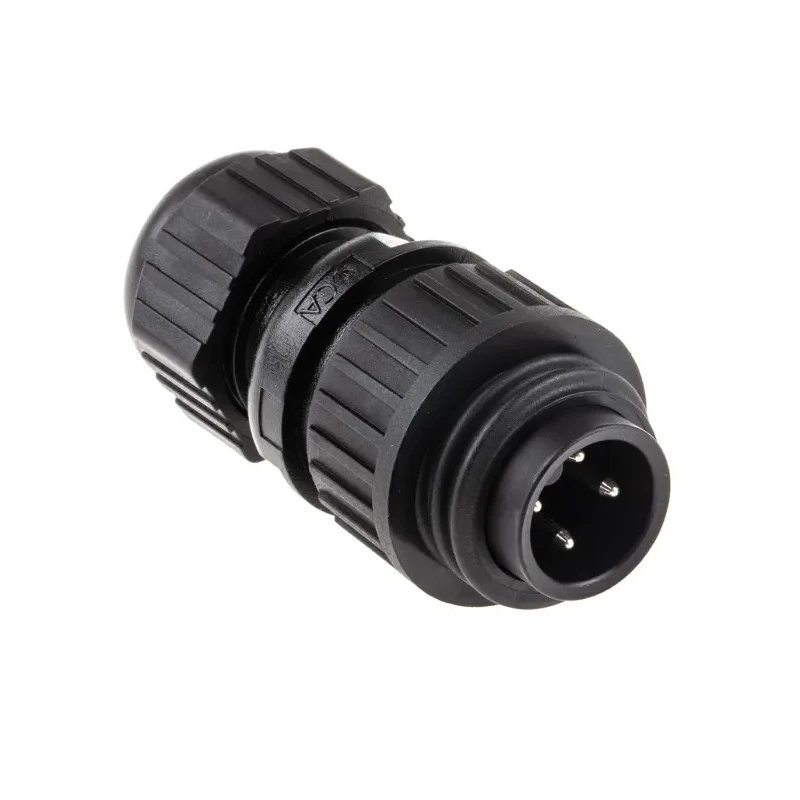 Hirschmann Circular Connector, 4 Contacts, Cable Mount, M22 Connector, Male Plug, IP67, Polymer Housing 934124100 CA 3 LS