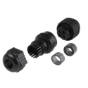 Hirschmann Circular Connector, 4 Contacts, Cable Mount, M22 Connector, Male Plug, IP67, Polymer Housing 934124100 CA 3 LS