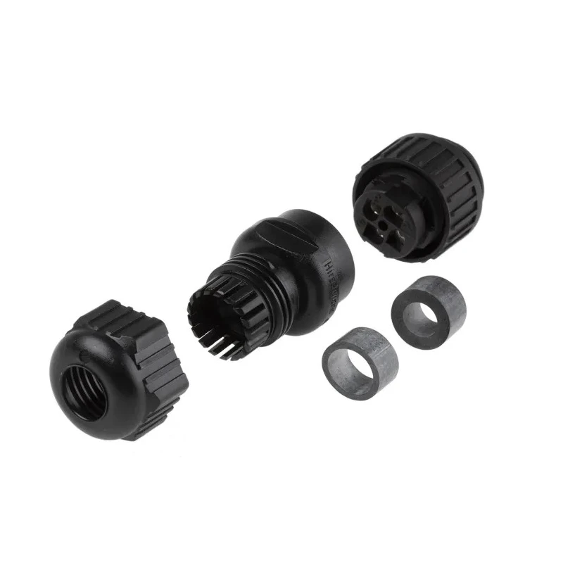 Hirschmann Circular Connector, 4 Contacts, Cable Mount, M22 Connector, Male Plug, IP67, Polymer Housing 934124100 CA 3 LS