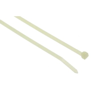 HellermannTyton Inside Serrated Cable Tie, Natural Polyamide 66, 390 mm Length x 4.7 mm Width 111-05459 T80L-PA66HS-NA