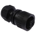 Hirschmann Industrial Circular Connector, Cable Mount M22, 4 Contacts 3+PE, Female Socket, IP67, 16A 400V 934125100 CA 3 LD