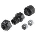 Hirschmann Industrial Circular Connector, Cable Mount M22, 4 Contacts 3+PE, Female Socket, IP67, 16A 400V 934125100 CA 3 LD